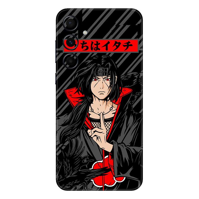 Samsung A Series Aesthetic Itachi Black Mobile Skin