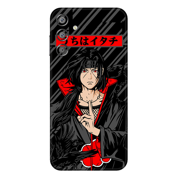 Samsung F Series Itachi Black Mobile Skin