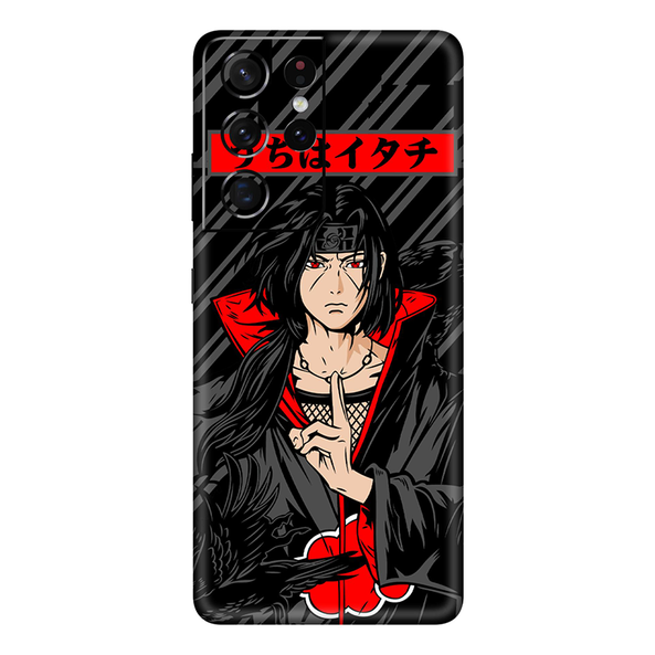 Samsung Galaxy S21 Series Itachi Black Mobile Skin