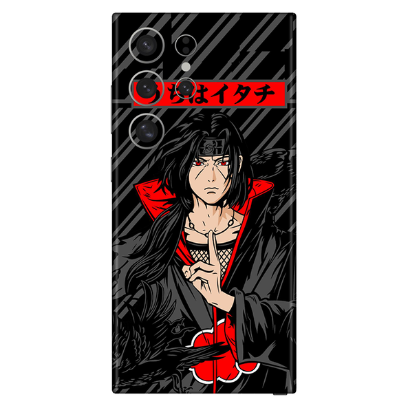 Samsung Galaxy S24 Series Itachi Black Mobile Skin