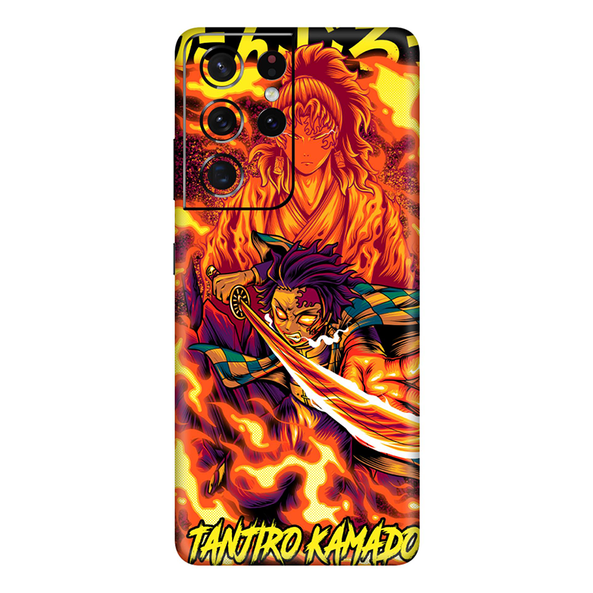 Samsung Galaxy S21 Series Tanjiro Kamado Mobile Skin