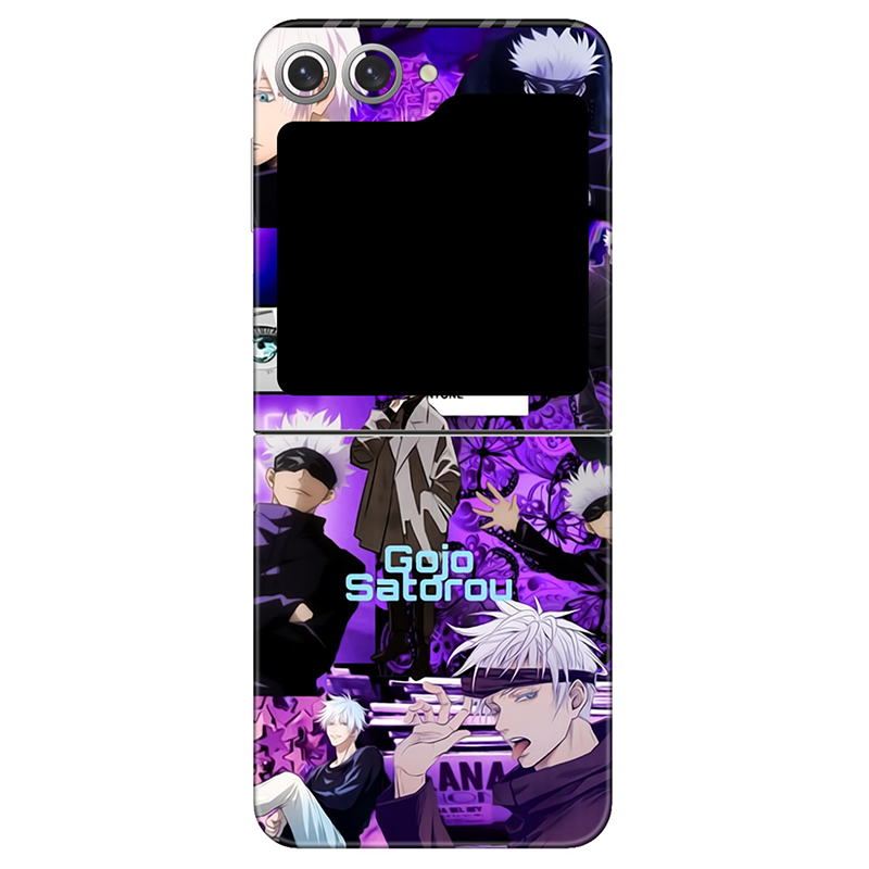 Samsung Galaxy Z Flip Series Satoru Gojo Mobile Skin