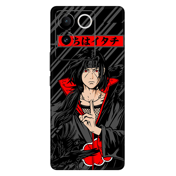 Vivo T Series Itachi Black Mobile Skin