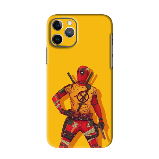 Deadpool Yellow Mobile Skin