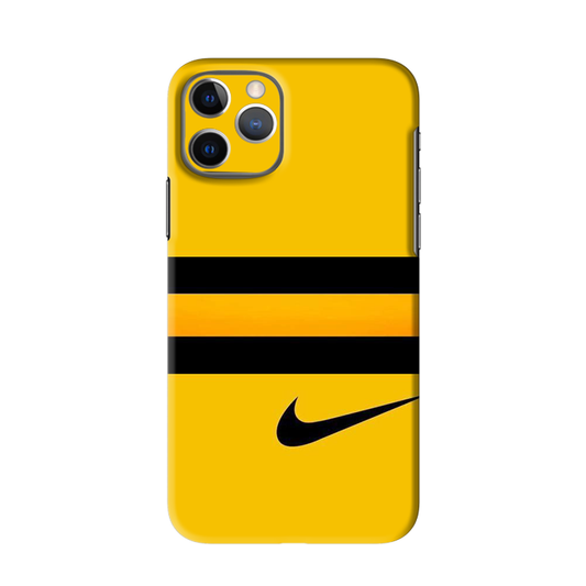 Iphone 11 Series Nike Yellow Mobile Skin