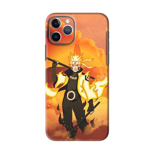 Iphone 11 Series Naruto Nine Tails Chakra Mobile Skin