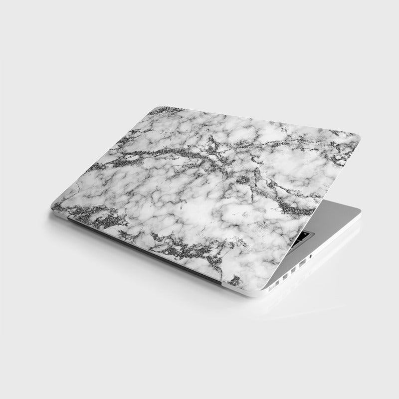 Black Marble Laptop Skin